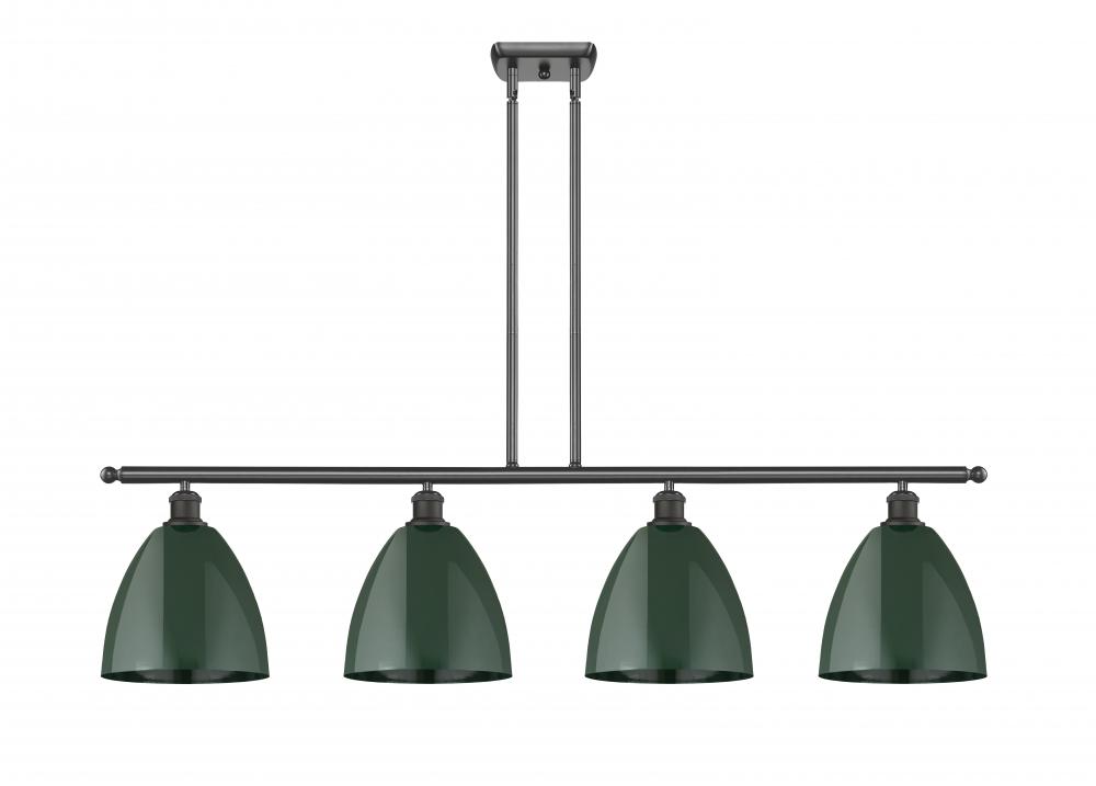 Plymouth - 4 Light - 48 inch - Oil Rubbed Bronze - Stem hung - Island Light