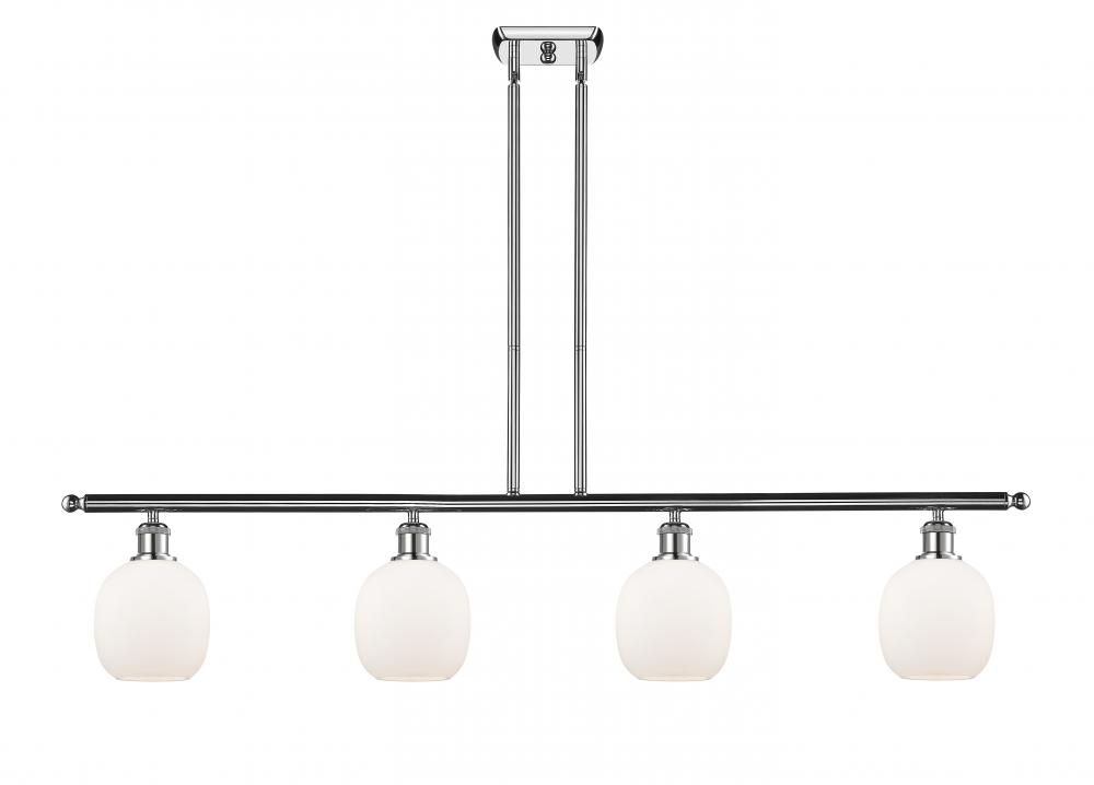 Belfast - 4 Light - 48 inch - Polished Chrome - Stem hung - Island Light