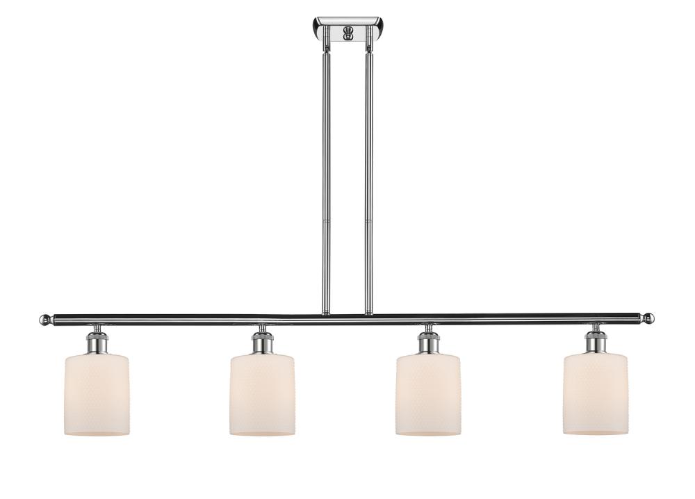Cobbleskill - 4 Light - 48 inch - Polished Chrome - Stem hung - Island Light