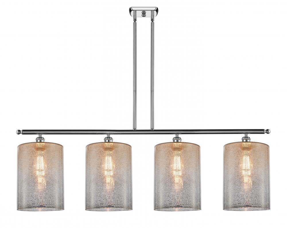 Cobbleskill - 4 Light - 48 inch - Polished Chrome - Stem hung - Island Light