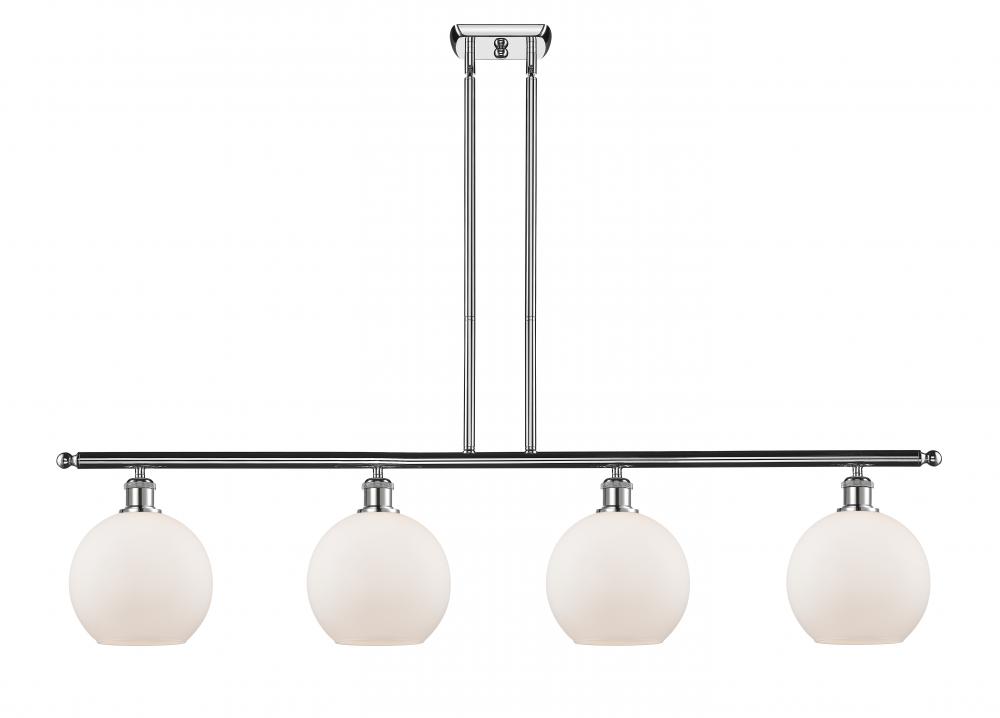 Athens - 4 Light - 48 inch - Polished Chrome - Stem hung - Island Light