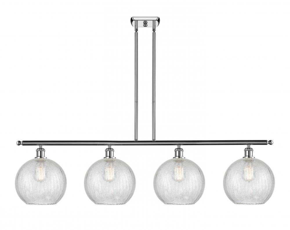 Athens - 4 Light - 48 inch - Polished Chrome - Stem Hung - Island Light