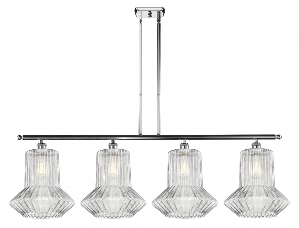 Springwater - 4 Light - 50 inch - Polished Chrome - Stem hung - Island Light