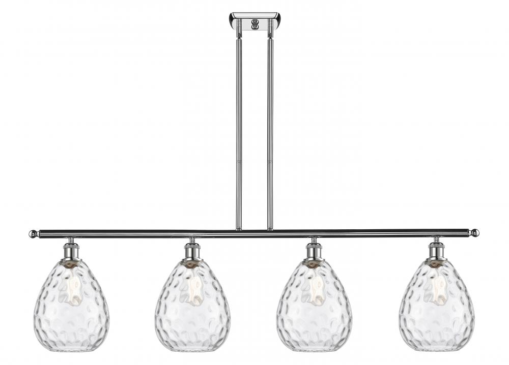 Waverly - 4 Light - 48 inch - Polished Chrome - Stem hung - Island Light