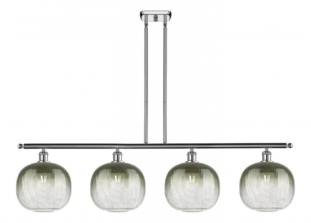 Brookhaven Sphere - 4 Light - 49 inch - Polished Chrome - Stem Hung - Island Light