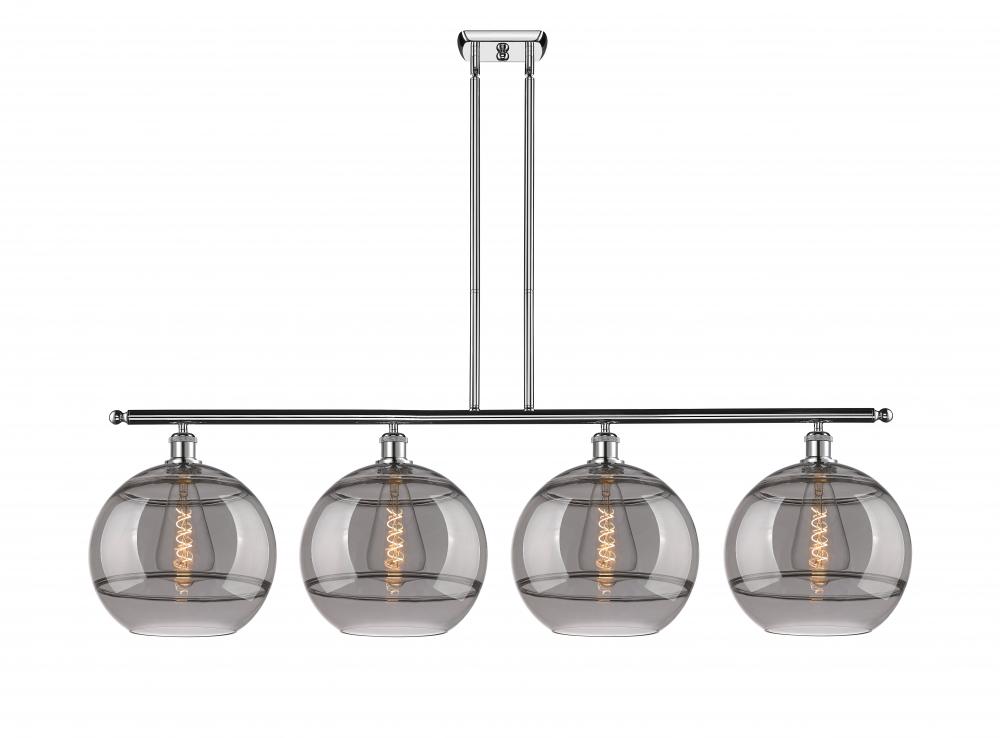 Rochester - 4 Light - 50 inch - Polished Chrome - Stem hung - Island Light