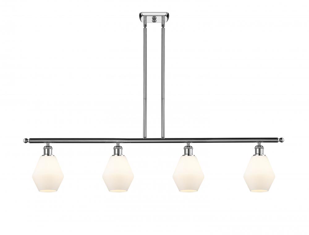 Cindyrella - 4 Light - 48 inch - Polished Chrome - Stem hung - Island Light