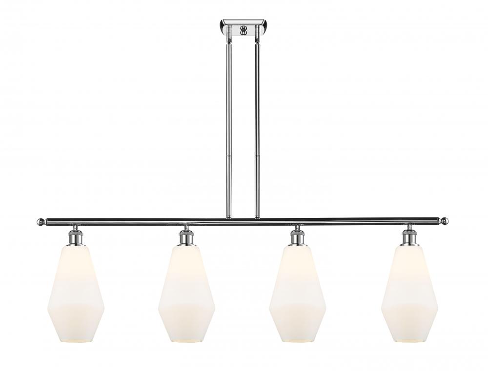 Cindyrella - 4 Light - 48 inch - Polished Chrome - Stem hung - Island Light