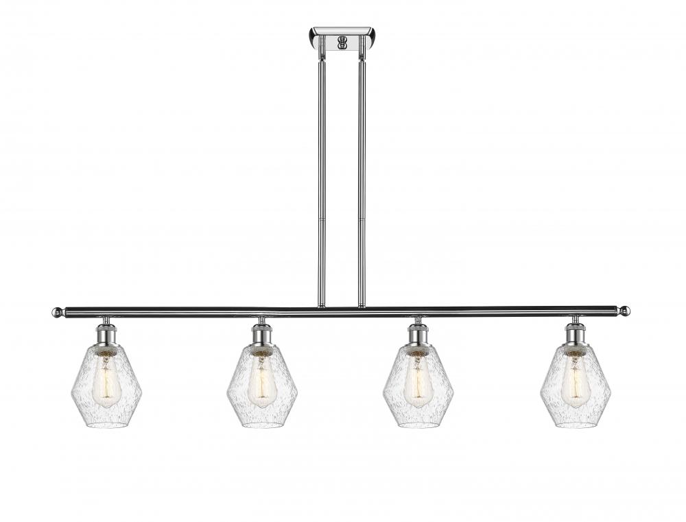 Cindyrella - 4 Light - 48 inch - Polished Chrome - Stem hung - Island Light