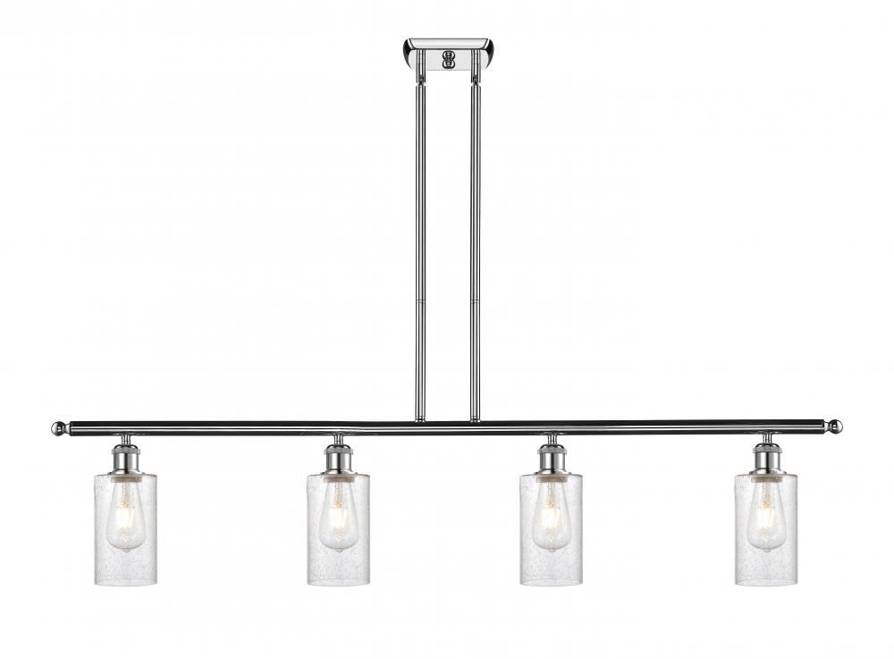 Clymer - 4 Light - 48 inch - Polished Chrome - Stem hung - Island Light