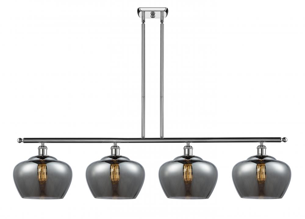 Fenton - 4 Light - 49 inch - Polished Chrome - Stem hung - Island Light