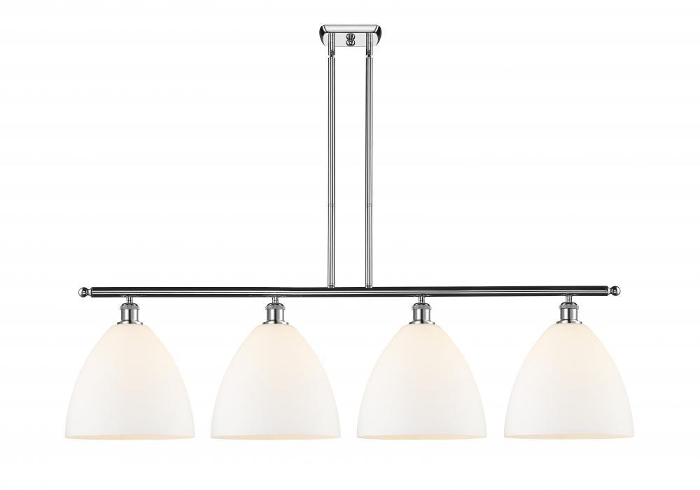 Bristol - 4 Light - 50 inch - Polished Chrome - Stem hung - Island Light