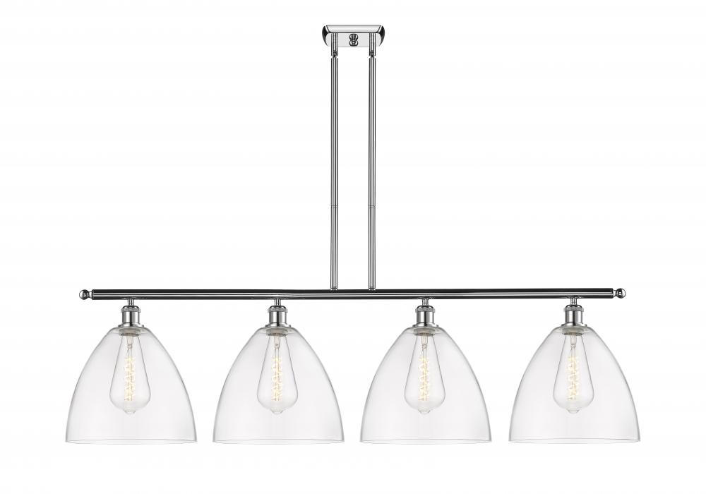 Bristol - 4 Light - 50 inch - Polished Chrome - Stem hung - Island Light