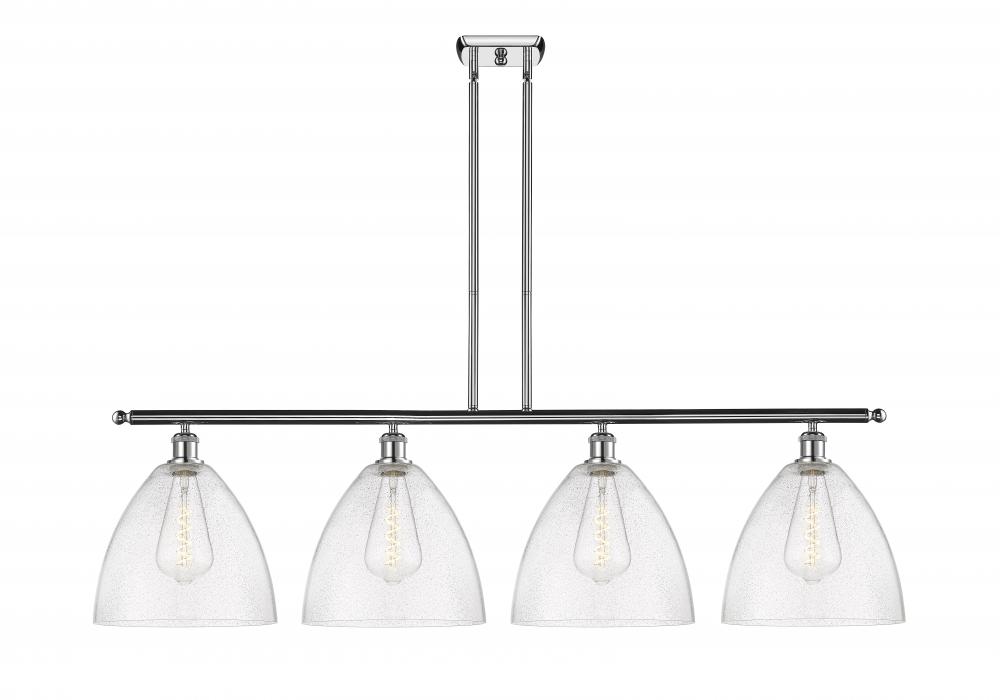 Bristol - 4 Light - 50 inch - Polished Chrome - Stem hung - Island Light