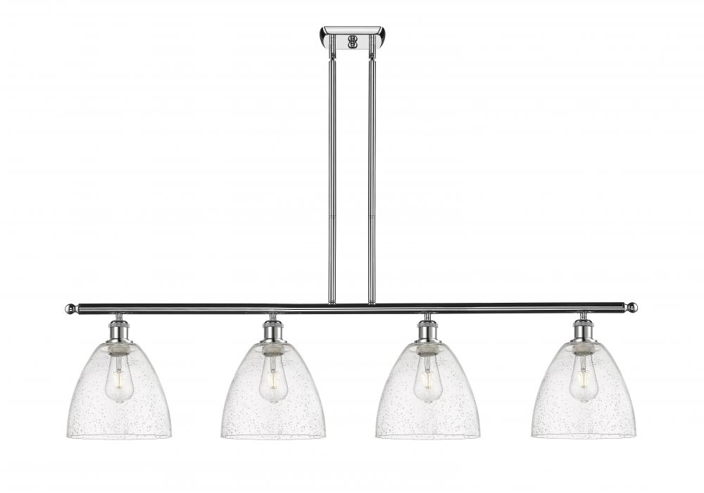 Bristol - 4 Light - 48 inch - Polished Chrome - Stem hung - Island Light