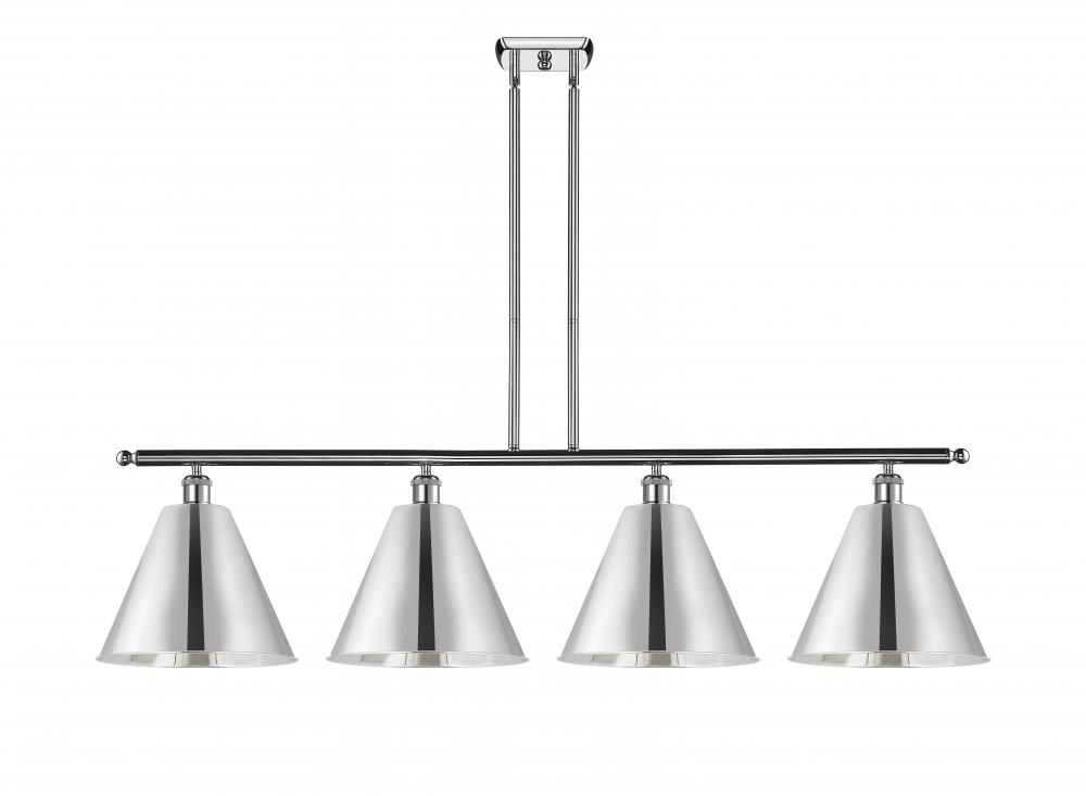 Berkshire - 4 Light - 50 inch - Polished Chrome - Stem hung - Island Light
