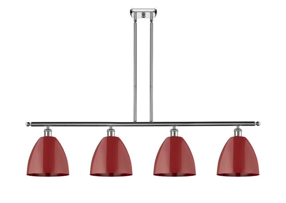 Plymouth - 4 Light - 48 inch - Polished Chrome - Stem hung - Island Light