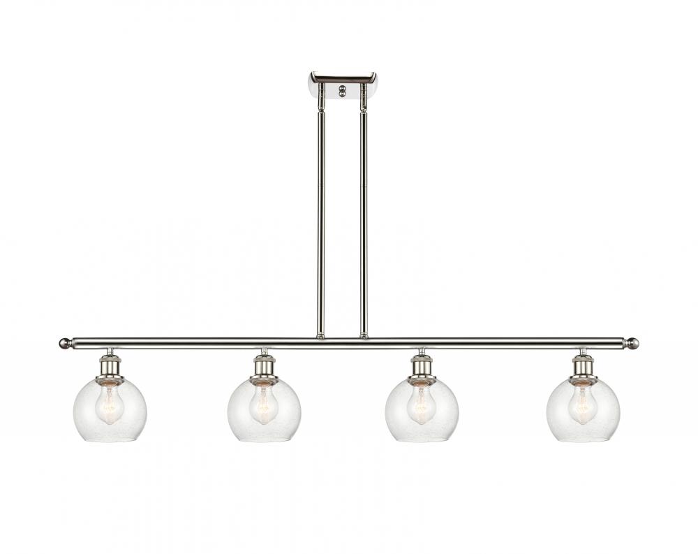 Athens - 4 Light - 48 inch - Polished Nickel - Stem hung - Island Light