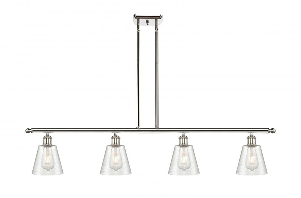 Caton - 4 Light - 48 inch - Polished Nickel - Stem hung - Island Light