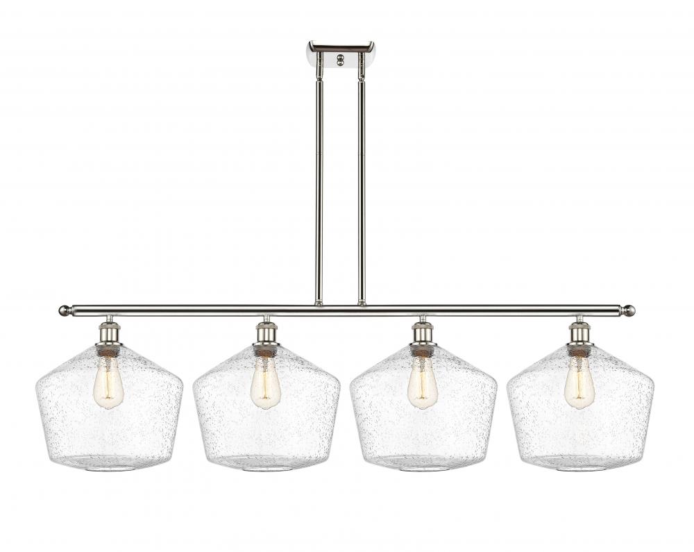 Cindyrella - 4 Light - 50 inch - Polished Nickel - Stem hung - Island Light