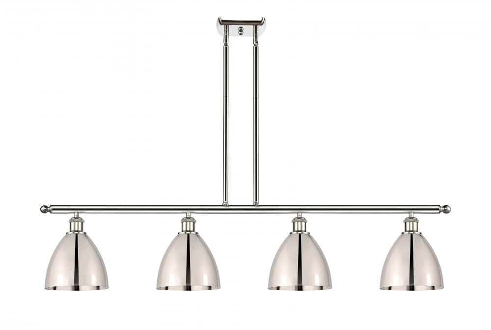 Bristol - 4 Light - 48 inch - Polished Nickel - Stem hung - Island Light