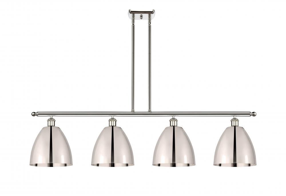 Bristol - 4 Light - 48 inch - Polished Nickel - Stem hung - Island Light