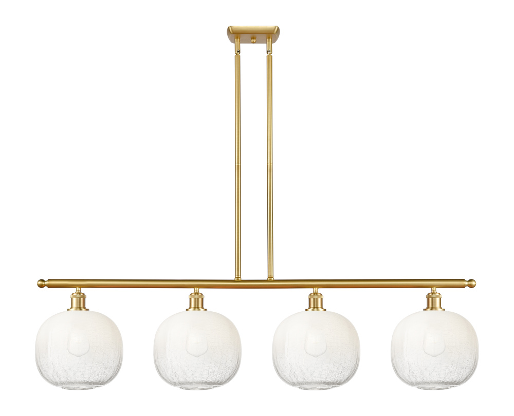 Brookhaven Sphere - 4 Light - 49 inch - Satin Gold - Stem Hung - Island Light