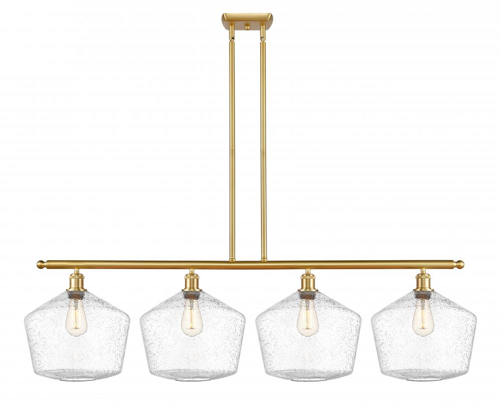 Cindyrella - 4 Light - 50 inch - Satin Gold - Stem hung - Island Light