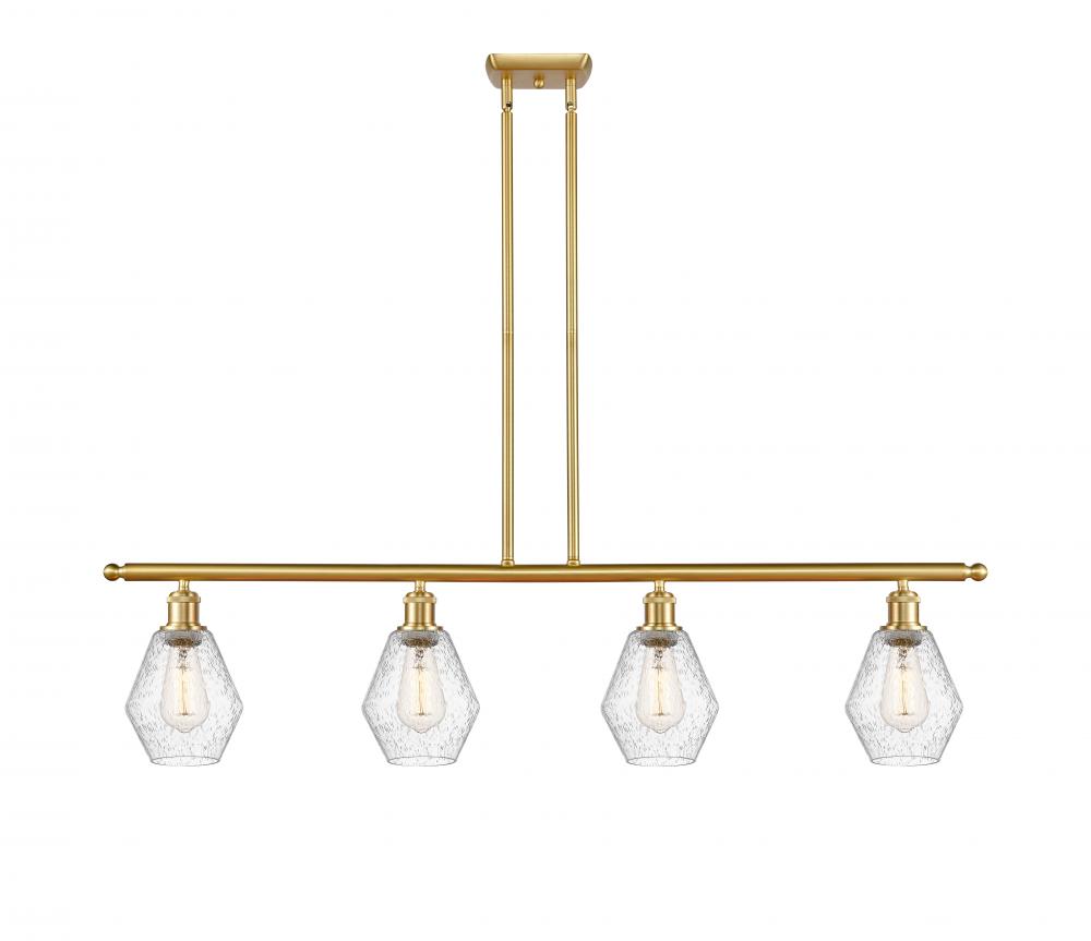 Cindyrella - 4 Light - 48 inch - Satin Gold - Stem hung - Island Light