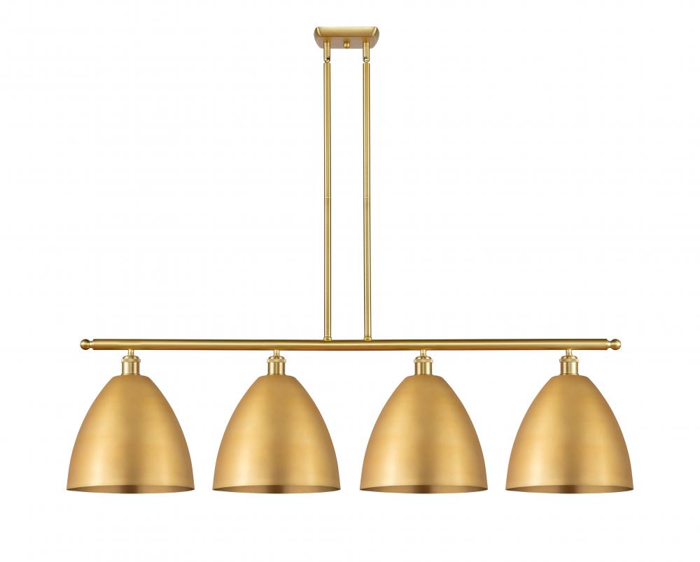 Bristol - 4 Light - 50 inch - Satin Gold - Stem hung - Island Light