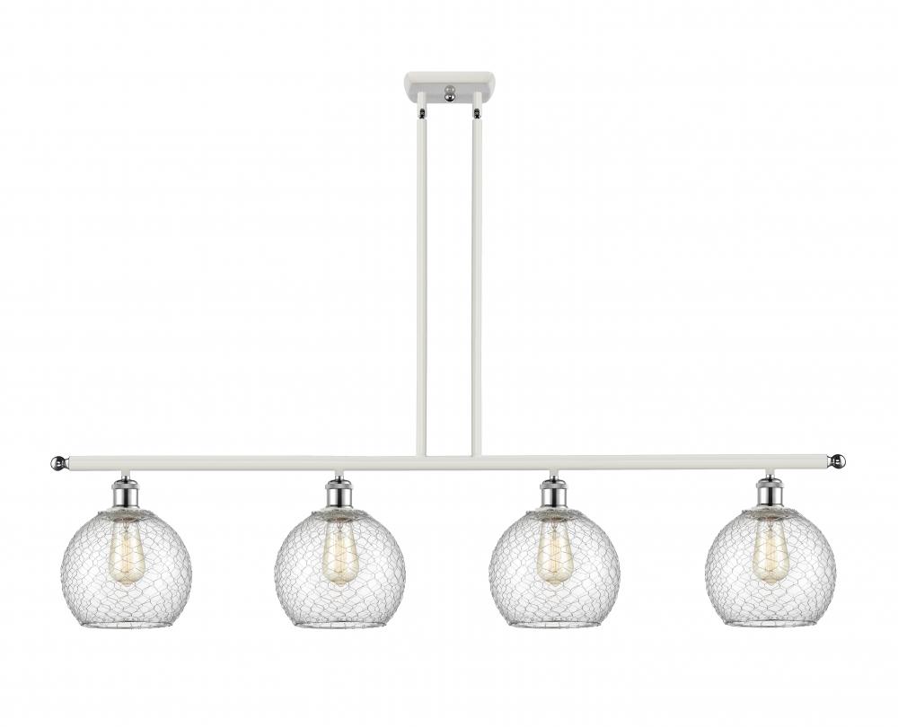 Farmhouse Chicken Wire 4 Light Island Light