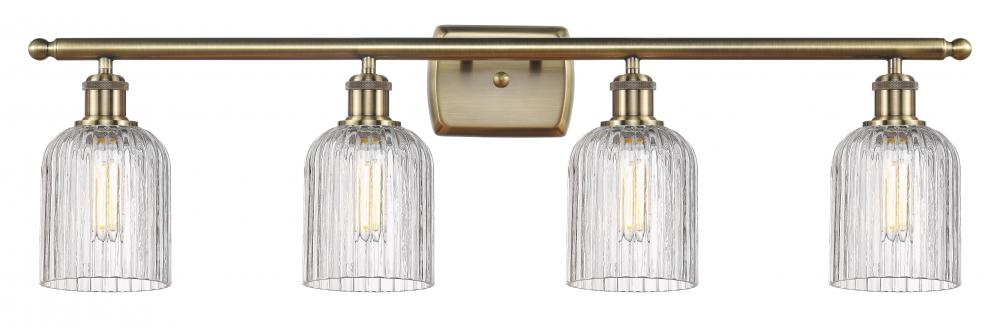 Bridal Veil - 4 Light - 35 inch - Antique Brass - Bath Vanity Light