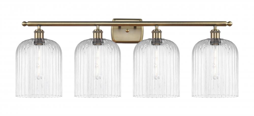 Bridal Veil - 4 Light - 35 inch - Antique Brass - Bath Vanity Light