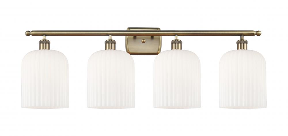 Bridal Veil - 4 Light - 35 inch - Antique Brass - Bath Vanity Light