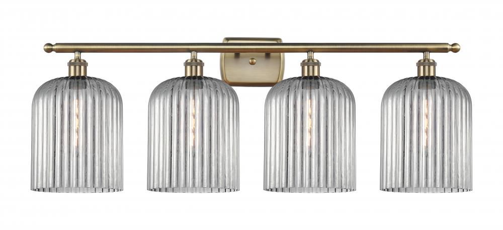 Bridal Veil - 4 Light - 35 inch - Antique Brass - Bath Vanity Light