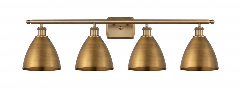 Bristol - 4 Light - 38 inch - Brushed Brass - Bath Vanity Light