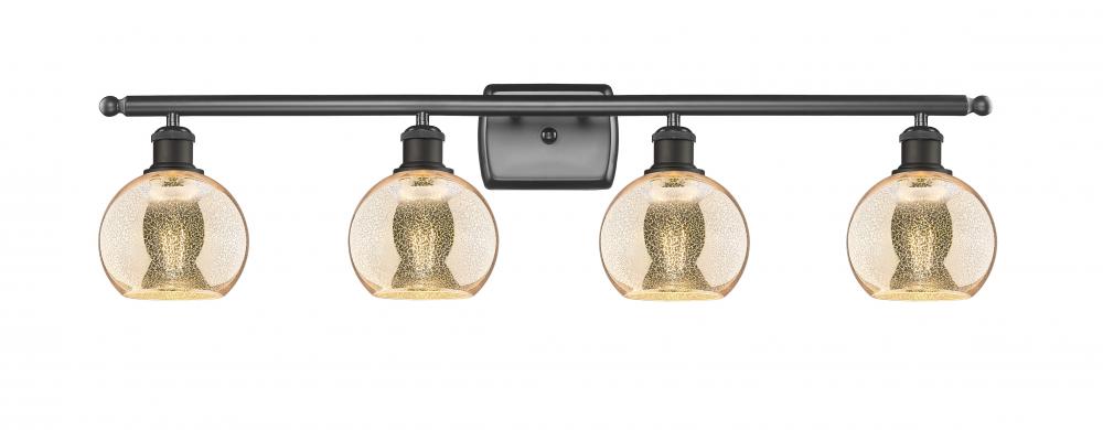 Athens - 4 Light - 36 inch - Oil Rubbed Bronze - Bath Vanity Light