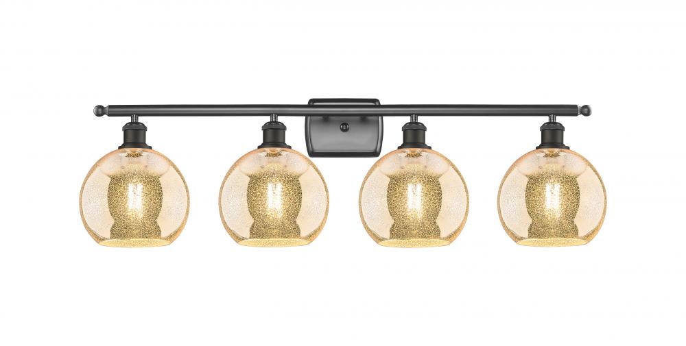 Athens - 4 Light - 38 inch - Oil Rubbed Bronze - Bath Vanity Light