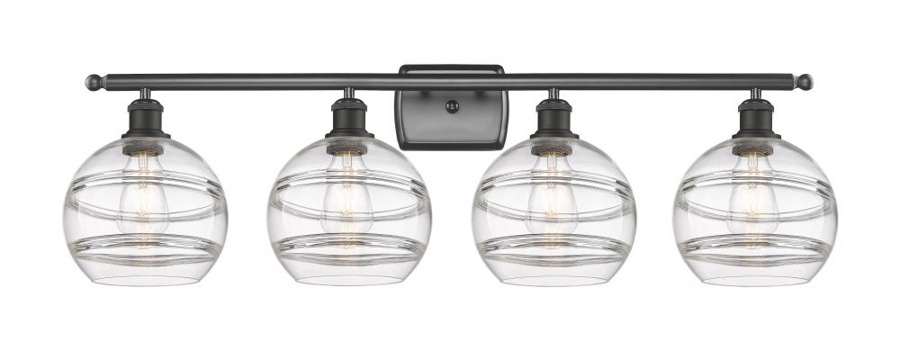Rochester - 4 Light - 38 inch - Oil Rubbed Bronze - Bath Vanity Light
