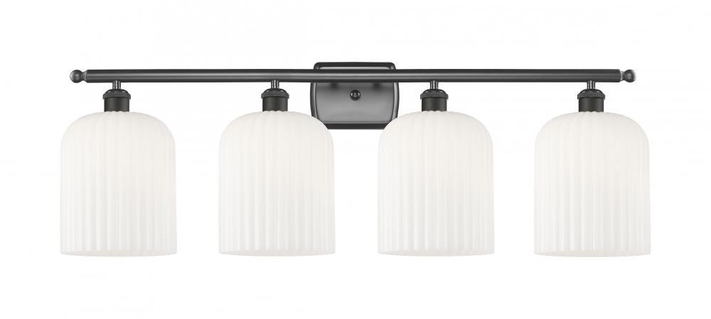 Bridal Veil - 4 Light - 35 inch - Oil Rubbed Bronze - Bath Vanity Light