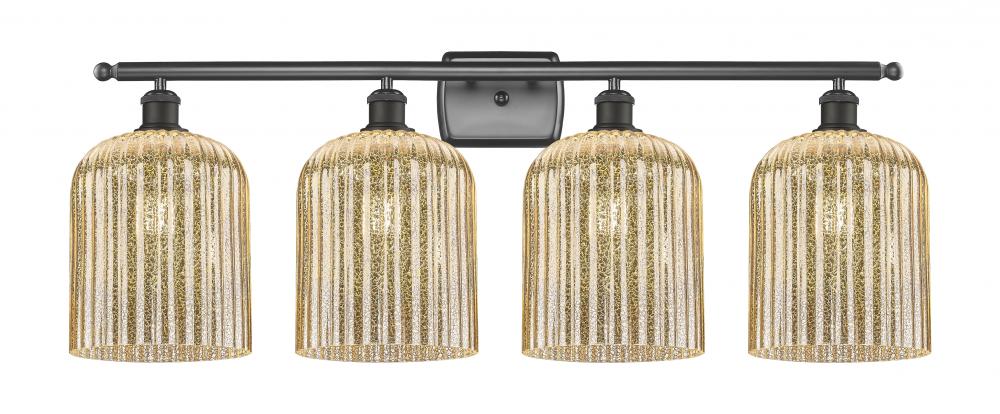 Bridal Veil - 4 Light - 35 inch - Oil Rubbed Bronze - Bath Vanity Light