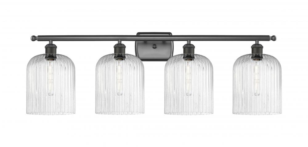 Bridal Veil - 4 Light - 35 inch - Oil Rubbed Bronze - Bath Vanity Light