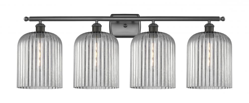 Bridal Veil - 4 Light - 35 inch - Oil Rubbed Bronze - Bath Vanity Light