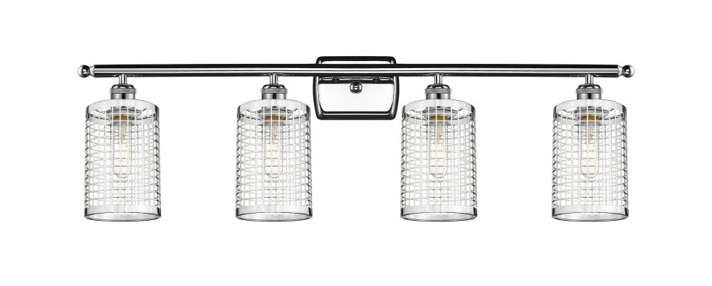 Nestbrook - 4 Light - 35 inch - Polished Chrome - Bath Vanity Light