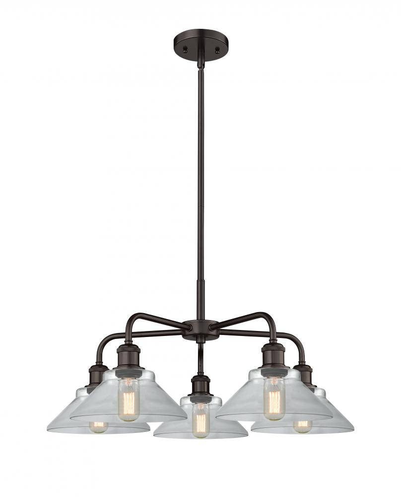 Orwell - 5 Light - 26 inch - Oil Rubbed Bronze - Chandelier