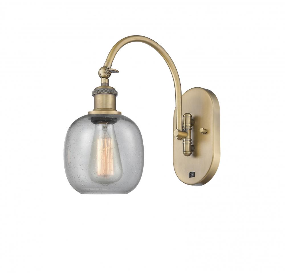 Belfast - 1 Light - 6 inch - Brushed Brass - Adjustable Swing Arm
