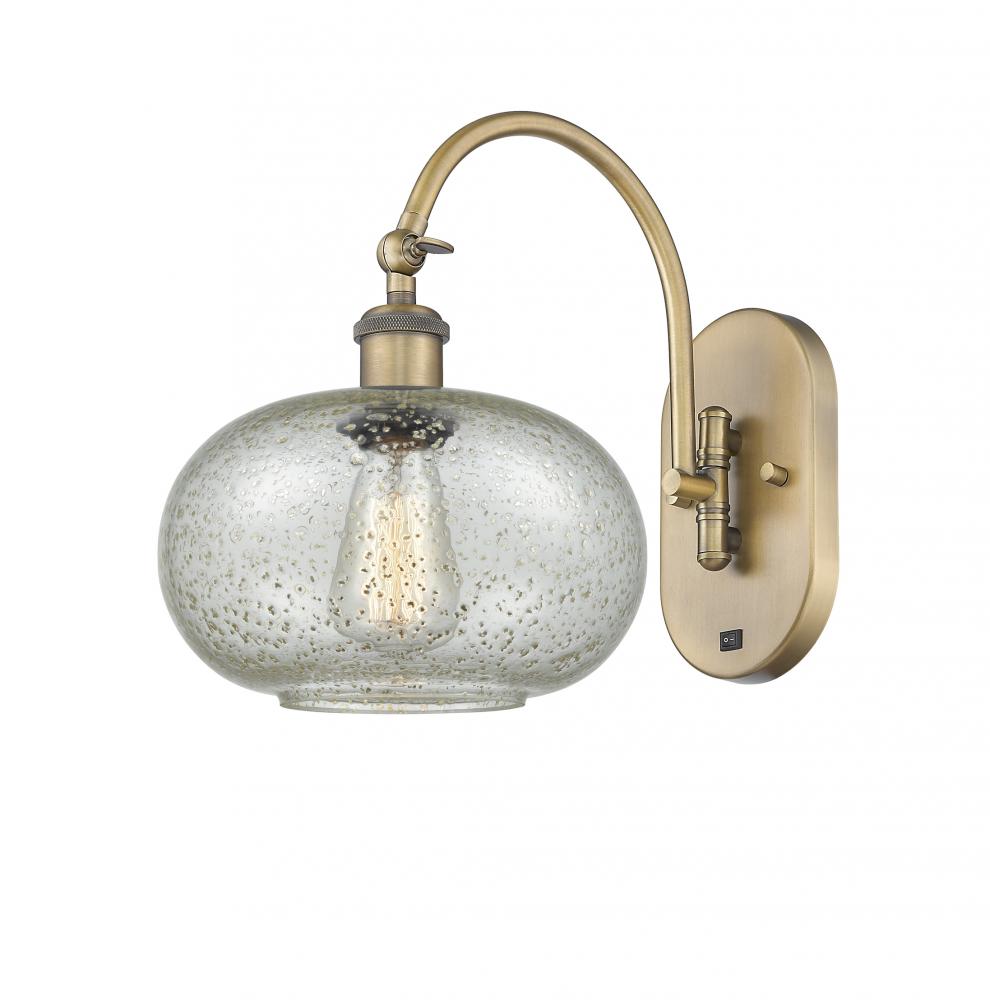 Gorham - 1 Light - 10 inch - Brushed Brass - Adjustable Swing Arm