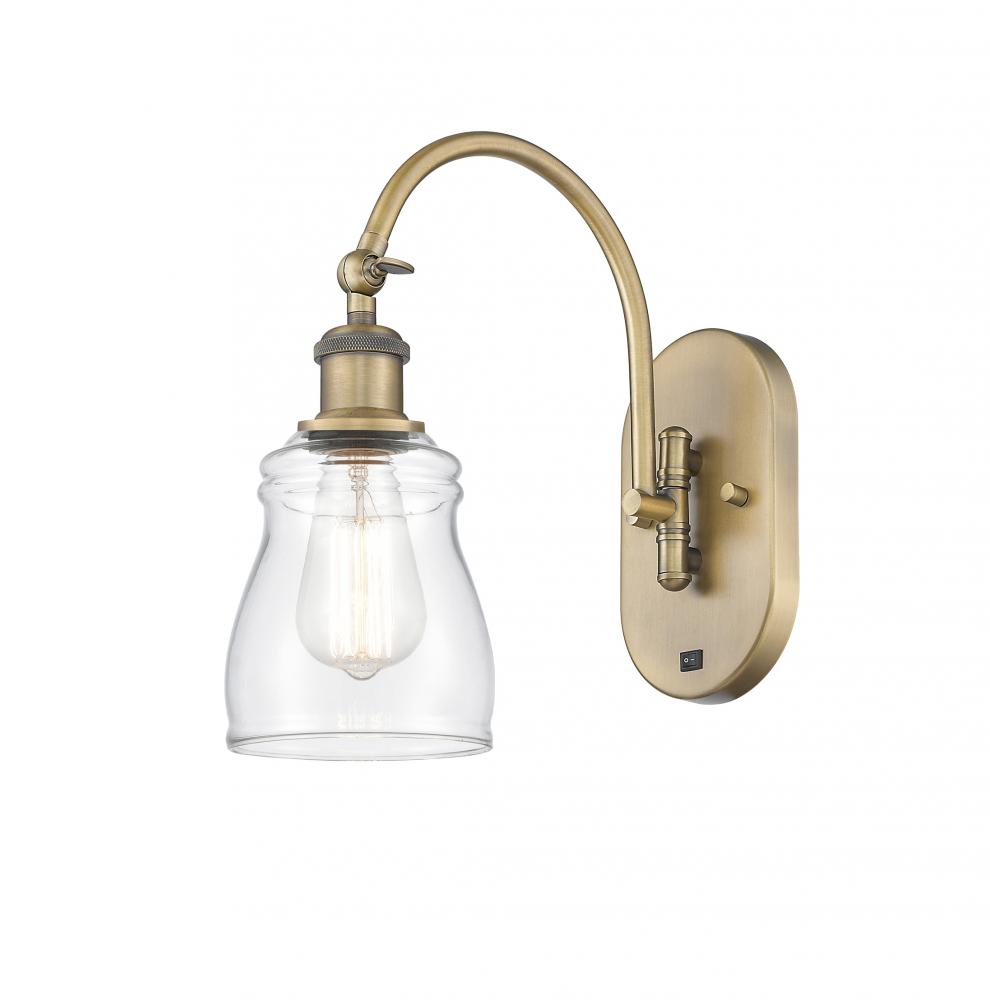 Ellery - 1 Light - 5 inch - Brushed Brass - Adjustable Swing Arm