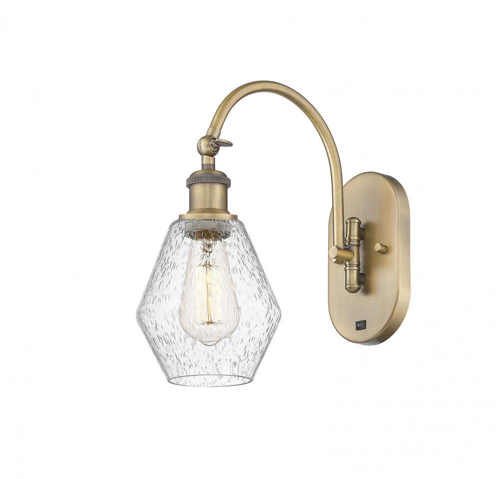 Cindyrella - 1 Light - 6 inch - Brushed Brass - Adjustable Swing Arm