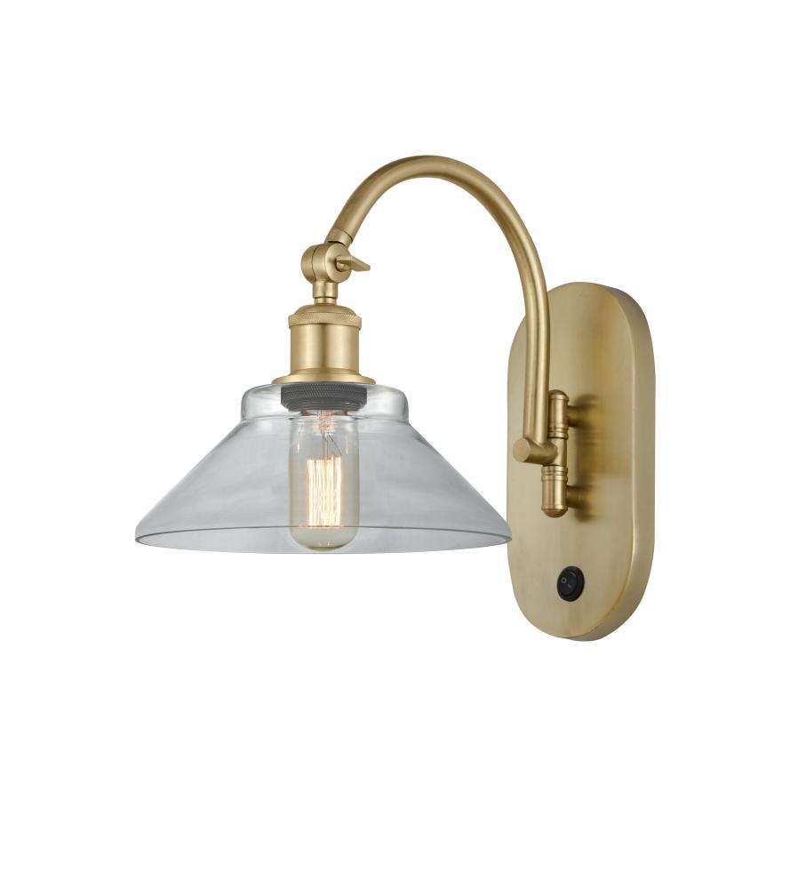 Orwell - 1 Light - 8 inch - Satin Gold - Adjustable Swing Arm